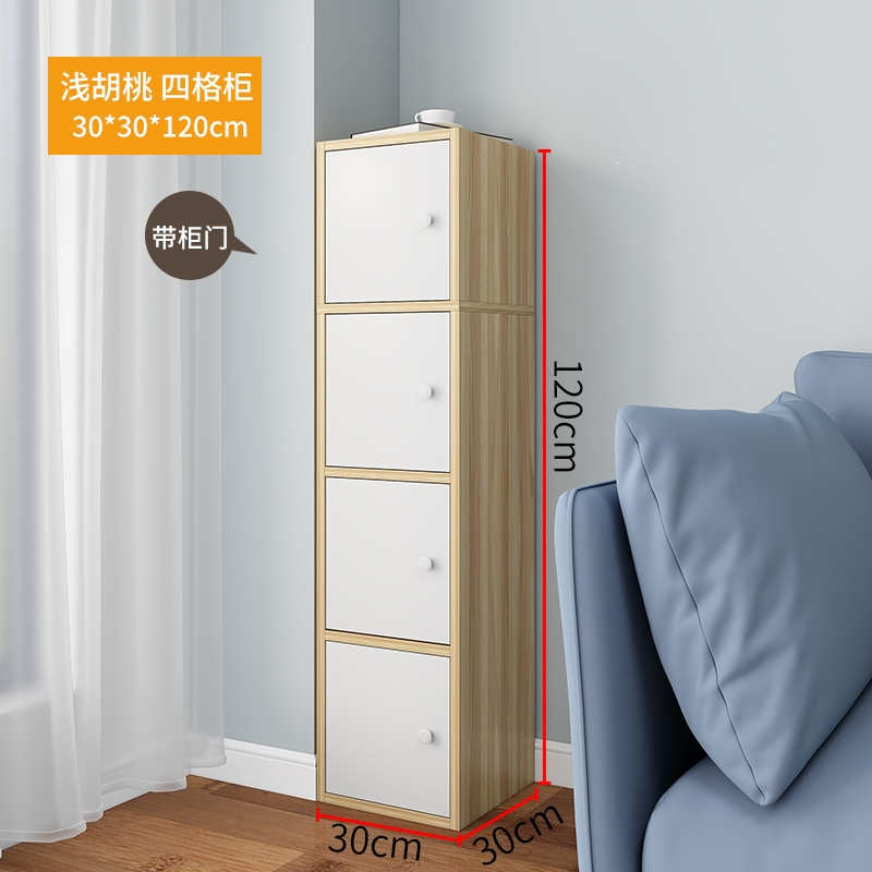 转角收纳沙发北欧客厅卧室柜符象三角形边角家用置物架靠墙拐角柜