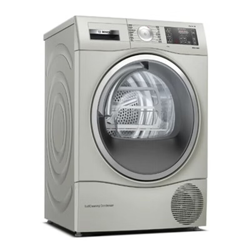 博世 WQC455D90W+WGC354B9HW 洗烘套装10kg洗衣机全自动滚筒烘干机高清大图
