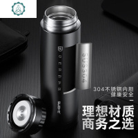 智能不锈钢保温杯男大容量男士便携水杯子创意个性泡茶杯刻字 封后 罗马白450-免费刻字