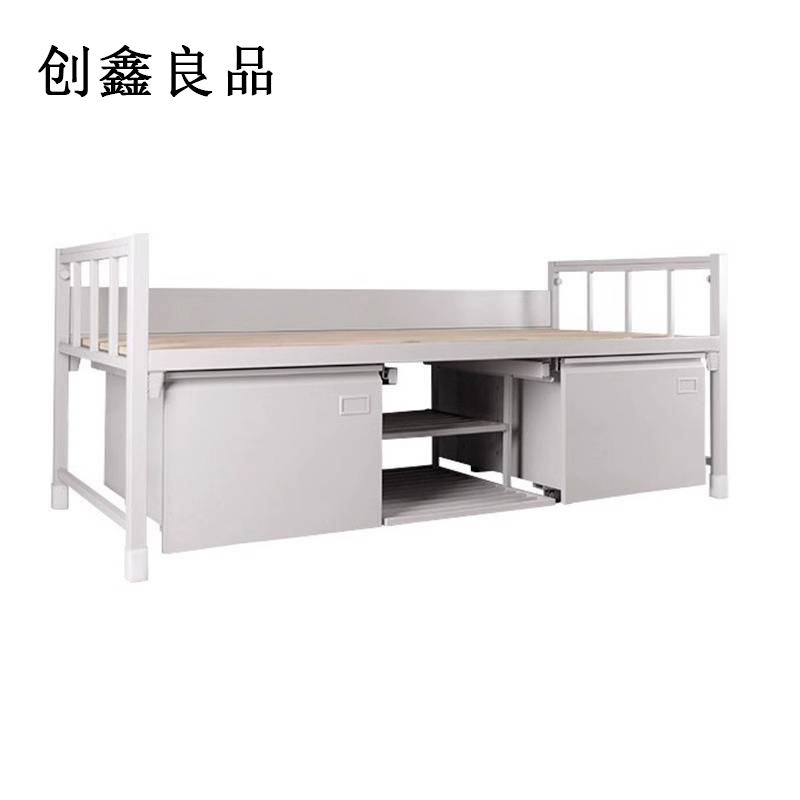 创鑫良品 钢制单人床 2000*900*810mm/张高清大图