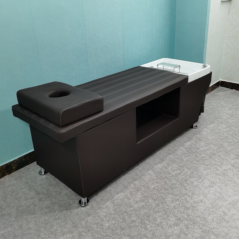 洗头床美发店 厂家直销泰式洗头床发廊理发店专用美发按摩全躺头疗