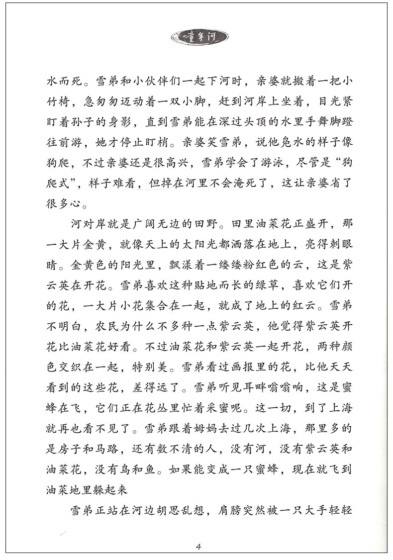 [正版]童年河 赵丽宏 儿童成长小说 儿童课外书籍 儿童读物教辅 2013年度童书奖 书店书籍高清大图