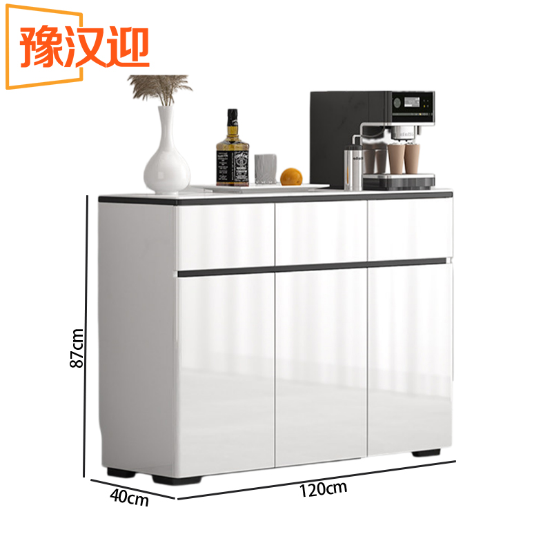 豫汉迎简约餐边柜高清大图