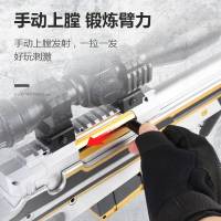 优贝聪(YOUBEICONG)绝地狙击枪大号awm皮肤版仿真黄金龙骨儿童玩具男孩求生水弹手抢 中号AWM【黄金龙骨】86
