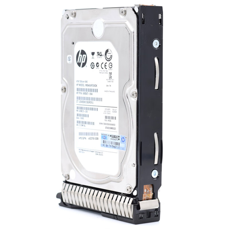 惠普 819201-B21 8TB 7.2K SAS 3.5英寸服务器硬盘 含支架适用于G10 11 12 系列高清大图