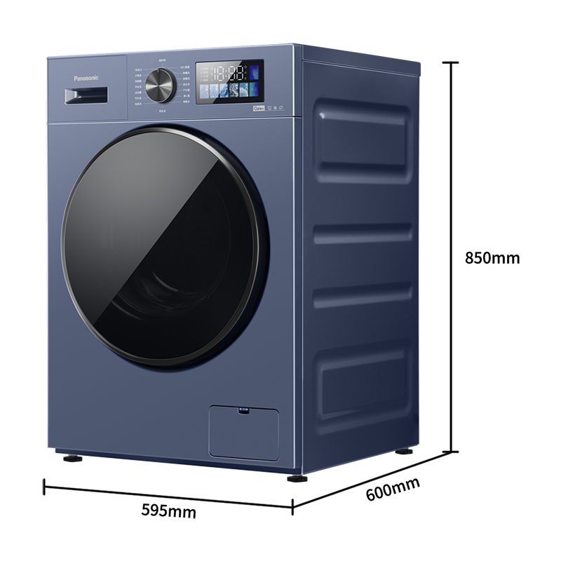 松下宁净2.0 滚筒洗衣机XQG100-900A高清大图