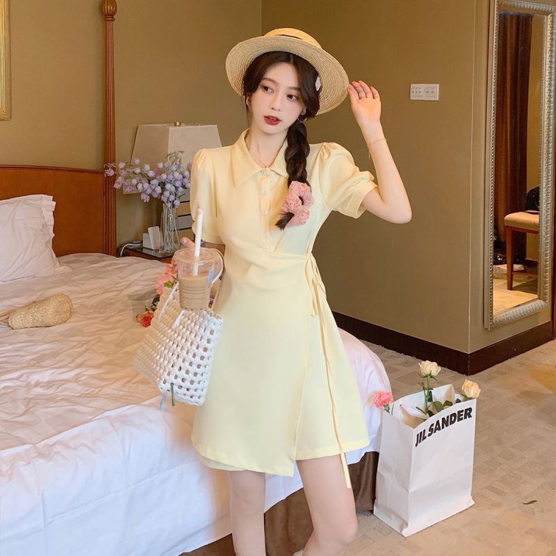 美动态大码女装2022夏季新款裙少女感减龄连衣裙胖MM藏肉显瘦裙子