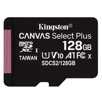 金士顿(Kingston)128GB UHS-I Class10 TF(Micro SD)高速存储卡读速100MB/s