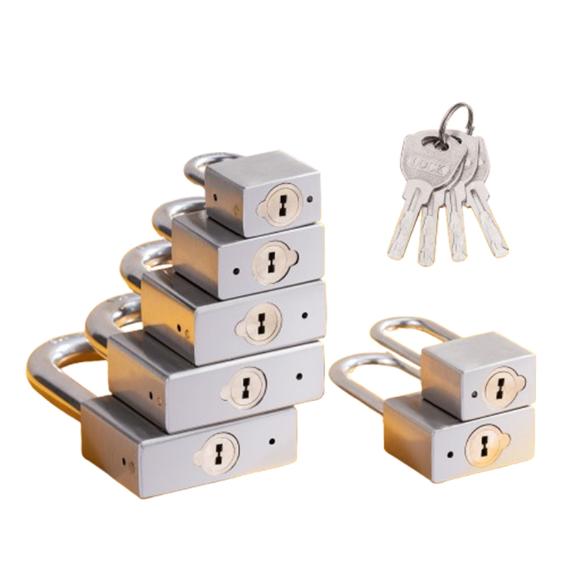 地造天成 SJ3400 60mm*35mm 合金通开挂锁 (计价单位：个) 银色高清大图