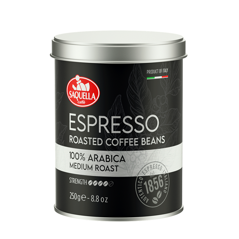 临期特价 意大利进口圣贵兰阿拉比卡中度烘焙咖啡豆250g*2罐原装罐装意式拼配