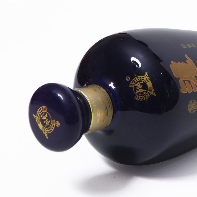 泸州老窖 蓝花瓷头曲礼盒升级版 52度浓香型白酒 500ml*2瓶礼盒装