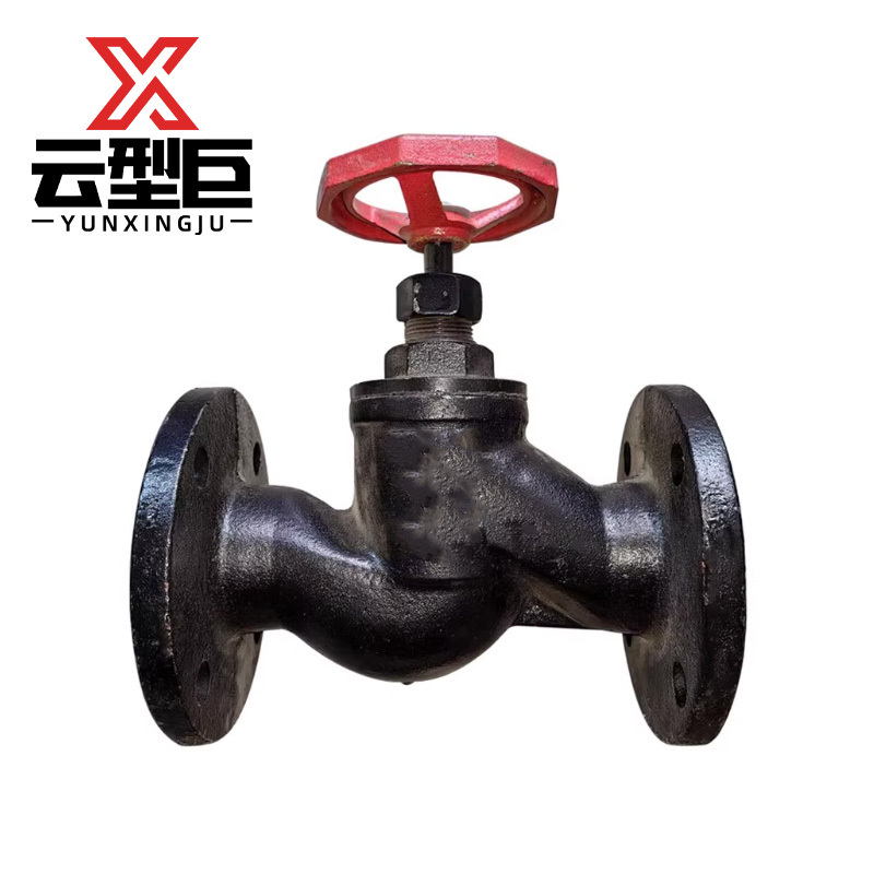 云型巨 铸铁法兰截止阀 J41T-16/DN200 个高清大图