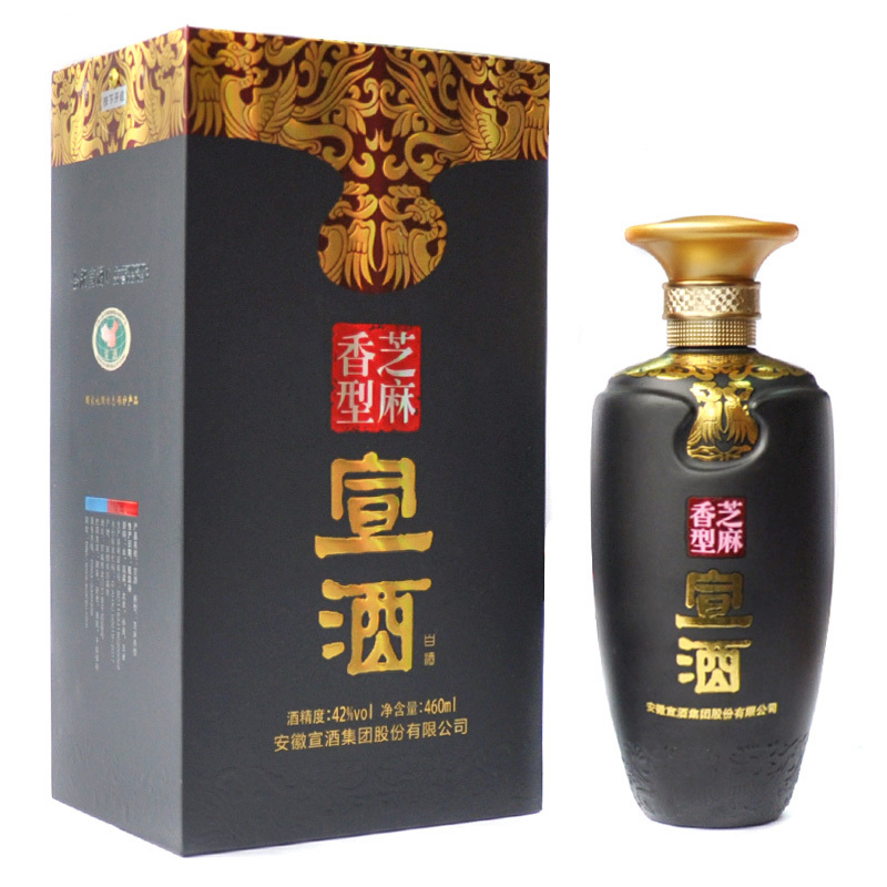 宣酒 宣酒 42度 460ml*4瓶 箱装 芝麻香型 白酒