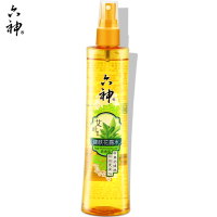 六神 上海家化艾叶健肤花露水喷雾180ml清香型祛痱止痒提神清爽蚊液婴儿花露水驱蚊水