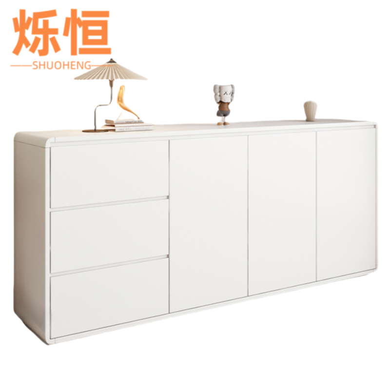 烁恒 置物柜 白色200*40*80 个高清大图