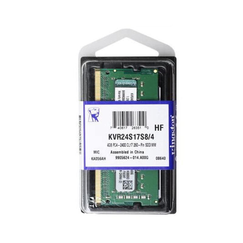[精选]金士顿(Kingston) KVR系列 4GB DDR4 2400频率 笔记本电脑内存条