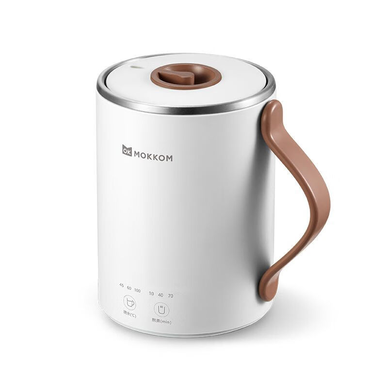 磨客(MOKKOM) 桌面元气养生杯350ml 牛奶白 MK-398R