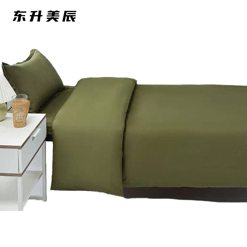 东升美辰 军绿色床上六件套 DS-777 套高清大图