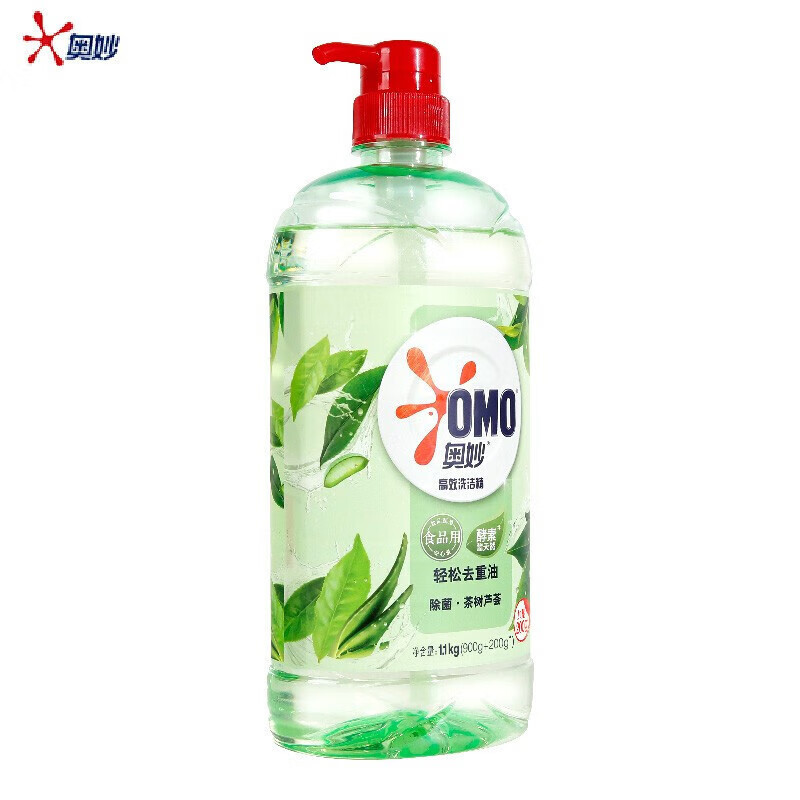 奥妙 洗洁精柠檬去油 1.1KG*2瓶