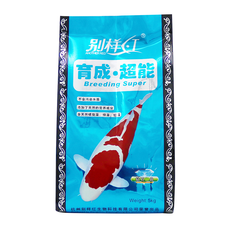 鱼食锦鲤鱼饲料不浑水金鱼观赏鱼螺旋藻增色增体小颗粒鱼粮高清大图