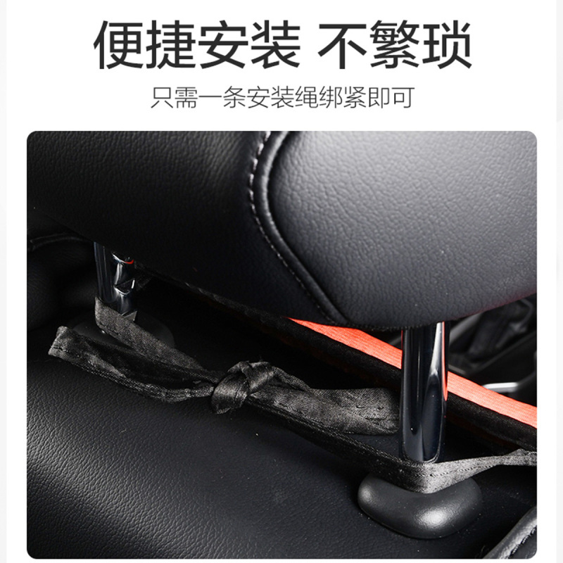 恒源祥双面可用小蛮腰汽车坐垫四季通用光面绒面荞麦填充养生春夏汽车座垫数码印花加四个头枕