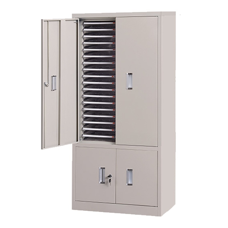 凌迪星带门档案柜60*39*129cm台高清大图