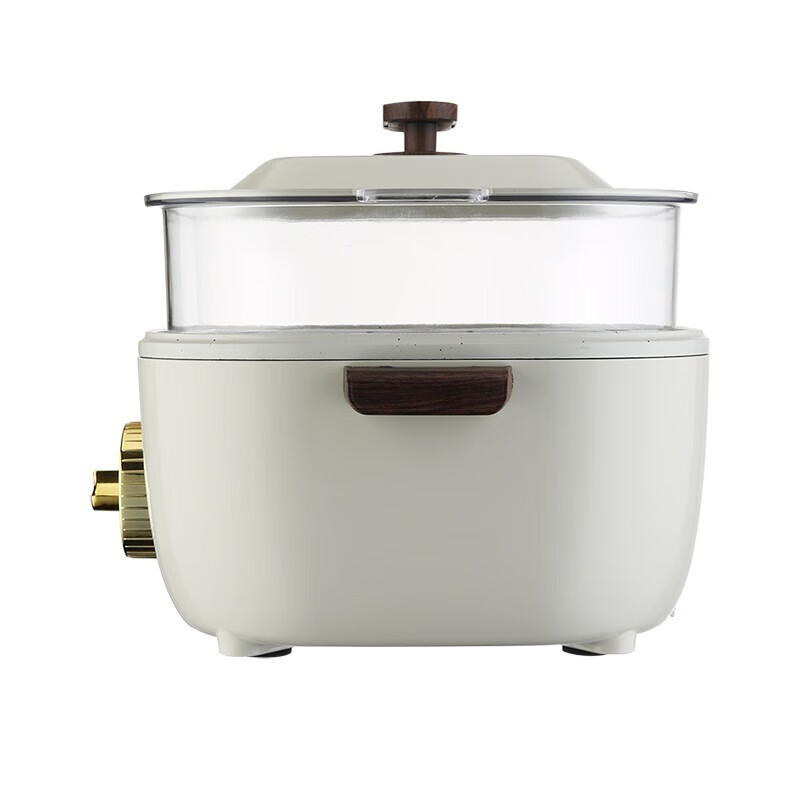 膳魔师液体加热器3L电火锅 可蒸/煮/煎/炒/涮 白色1000W EHA-4331A-W高清大图
