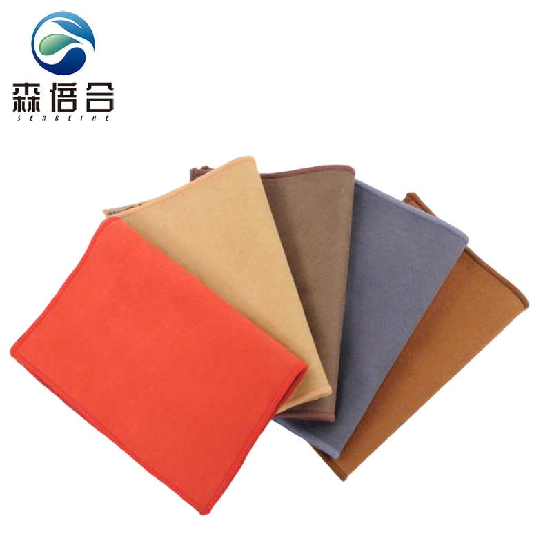 森倍合 麂皮珊瑚绒双面抹布麂皮布 30*30cm/条高清大图