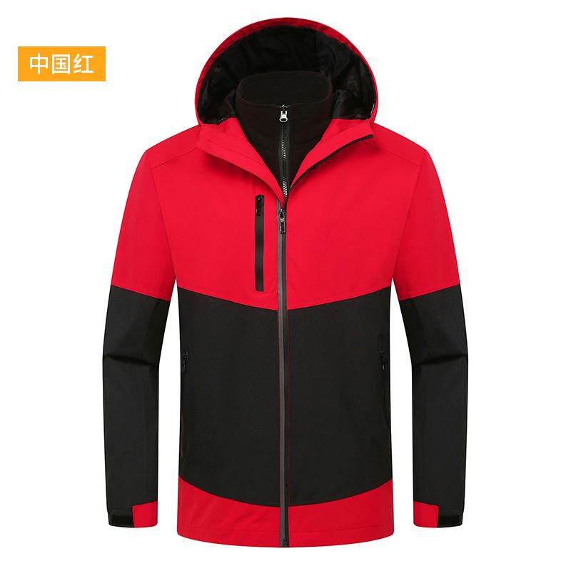 天鸣TMS8818#三合一冲锋衣 摇粒绒内胆 源头工厂 可定制S-5XL 件高清大图