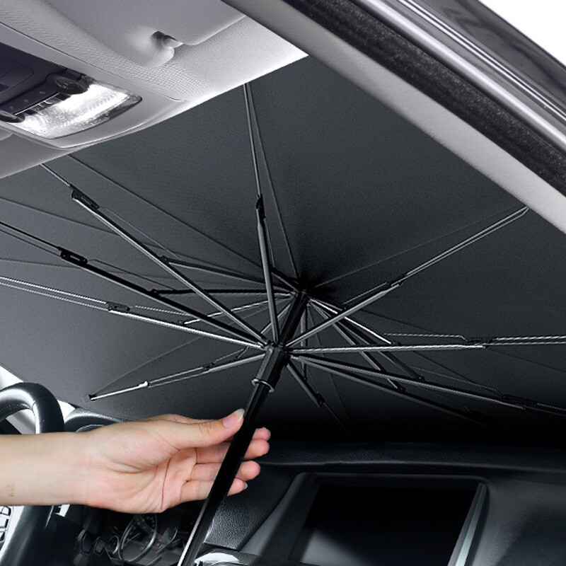 优勤汽车遮阳挡汽车遮阳伞夏季防晒隔热汽车用品前挡风玻璃伞式遮阳帘