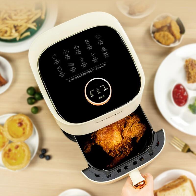 西屋(Westinghouse)空气炸锅3.5L大容量家用智能煎炸锅 无油低脂多功能电炸锅WAF-A99高清大图