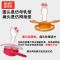 新生儿宝宝仿母乳安抚奶嘴安睡型超软硅胶假奶嘴防掉链 扁头安抚奶嘴(0-6月) 2个奶嘴+防尘盖+防掉链