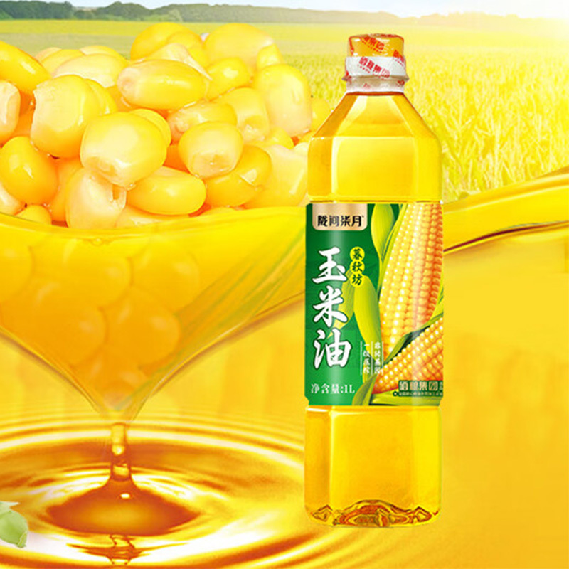 陇间柒月玉米油1L清香醇正非转基因暮秋坊玉米油低温压榨高清大图