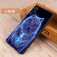 华为荣耀20手机壳荣耀20s保护套YAL-AL00/AL50软硅胶磨砂防摔外壳