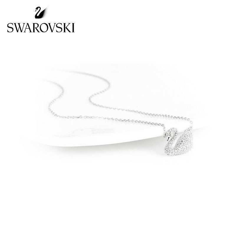 [直营]施华洛世奇SWAROVSKI 欧美风格 送恋人 人造水晶 女士大号天鹅水晶项链