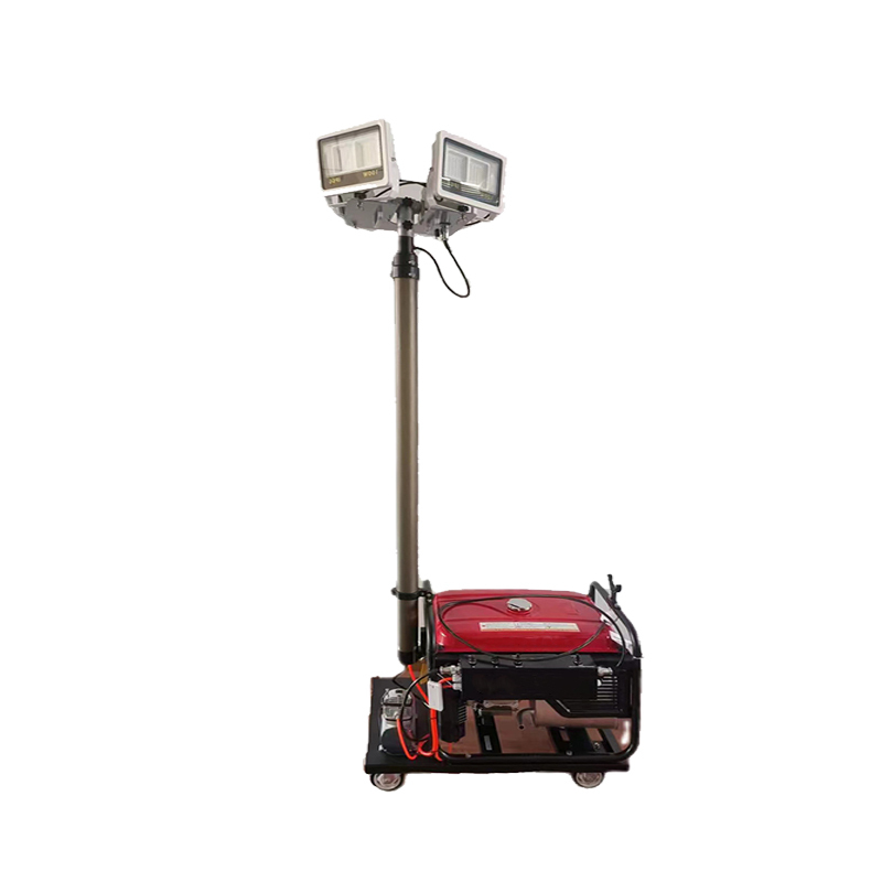 简工智能 YQ-05I 220V 4×100W 6000K(LED)IP65 强光升降照明装置 黑色