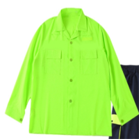 铂牛 荧光黄长袖上衣 S-XXXXL 件