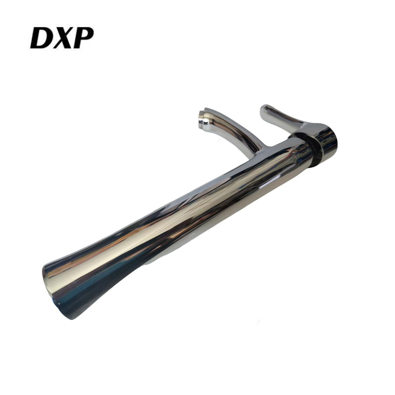 DXP 单孔冷热加高柱形水龙头 台上盆 个高清大图