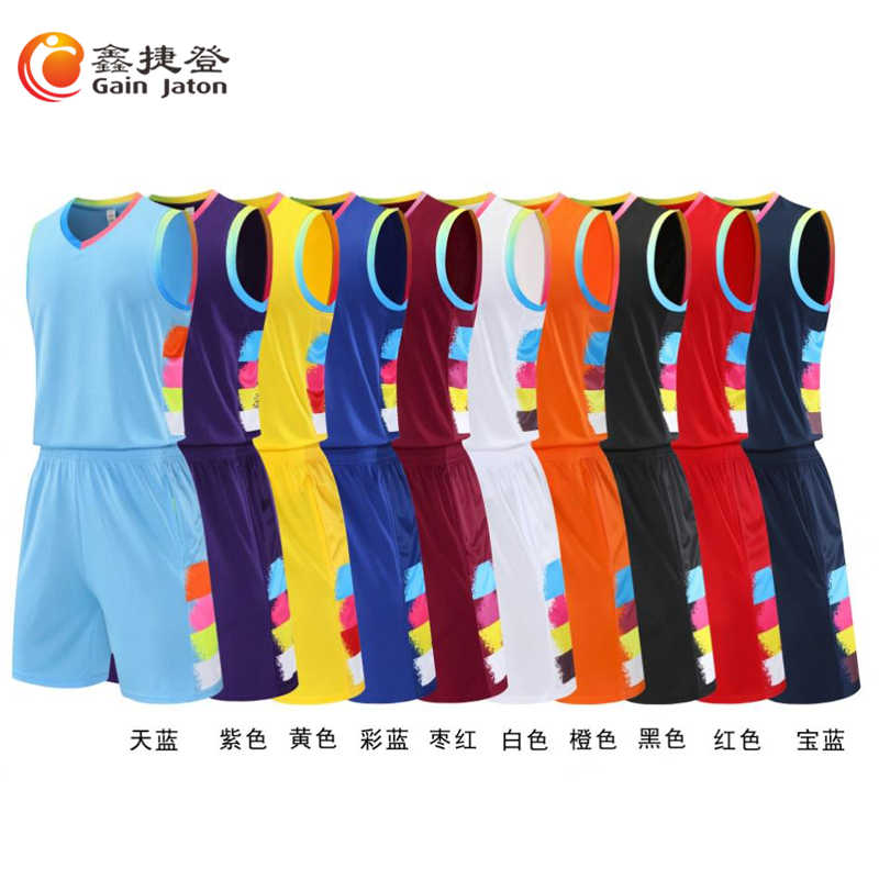 鑫捷登 舒适速干篮球运动服套装AGRY-LY178系列 套高清大图