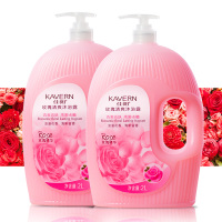 玫瑰 1000ml 超大瓶4斤家庭装男女士玫瑰香水沐浴露柔滑嫩肤补水持久留香