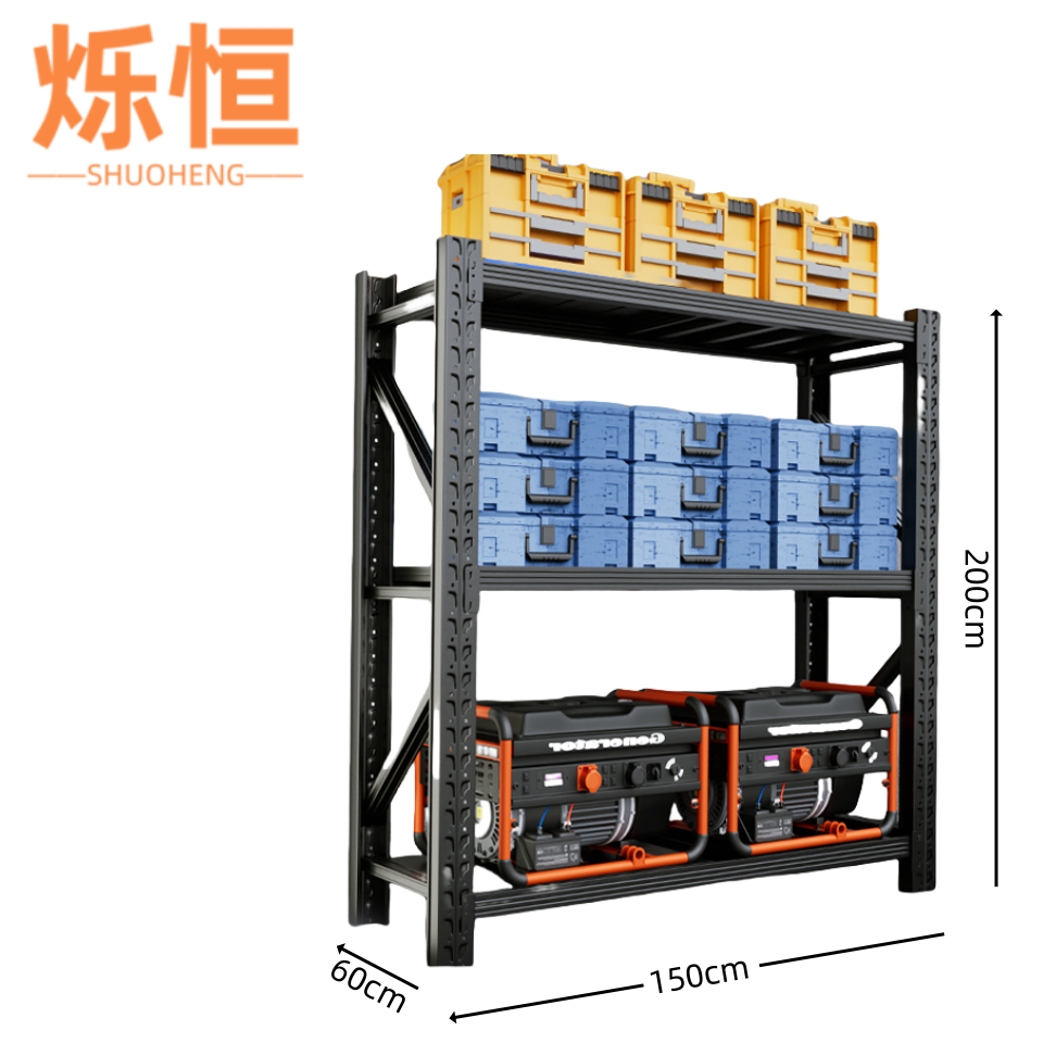 烁恒 仓储货架150*60*200(承重660kg) 组高清大图