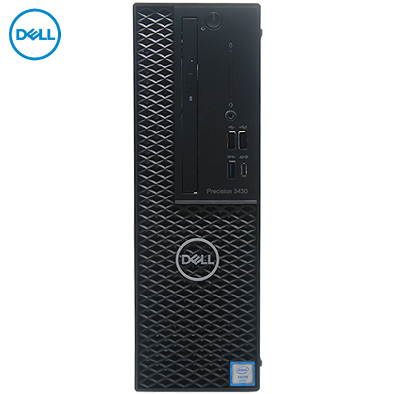 戴尔(DELL)Precision T3430 塔式图形工作站台式电脑主机I7-8700 8G 32G傲腾+2T P620 2G win10H 3年