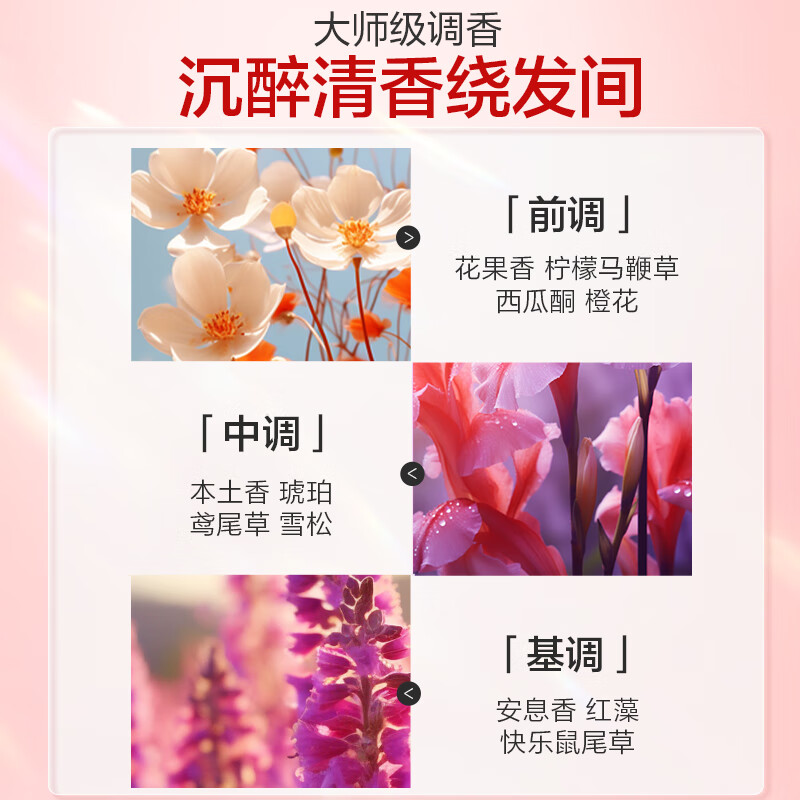 b2v红藻精华护发素580ml滋养修护烫染受损发膜改善干枯毛躁男女士高清大图
