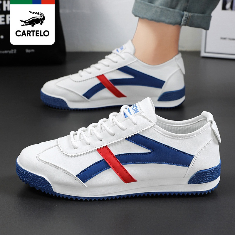 线下专柜同款卡帝乐鳄鱼cartelo新款男士运动男鞋休闲鞋潮流板鞋阿甘