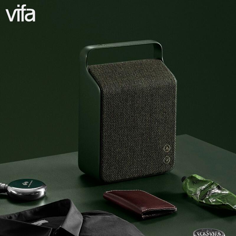 丹麦威发Vifa Oslo奥斯陆 桌面台式音响迷你户外便携式HIFI音箱 松绿色