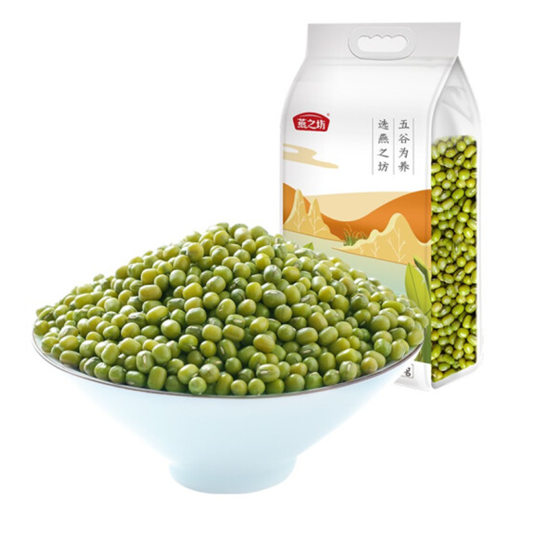 苏宁宜品[HC]燕之坊东北绿豆粗粮无添加2500g.