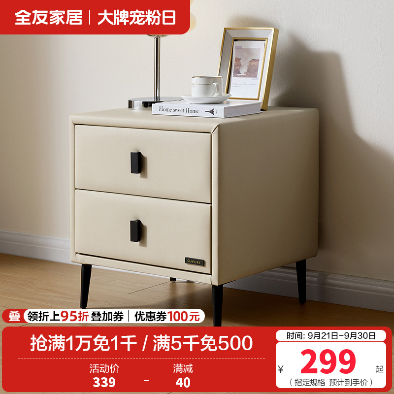 全友家居床头柜596KD高清大图