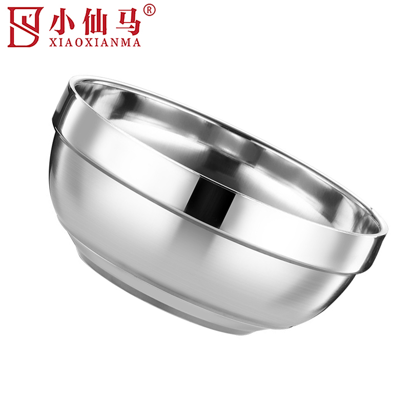 小仙马 304不锈钢铂金碗 14cm 个高清大图