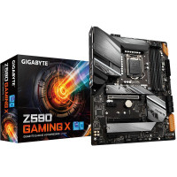 技嘉魔鹰Z590 GAMING X+英特尔 i7-11700KF CPU 板U套装