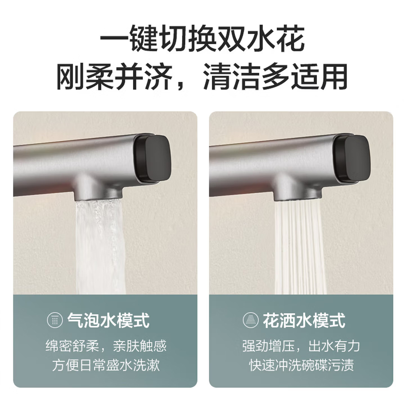 九牧(JOMOO)厨房水龙头抽拉式冷热水龙头家用水槽洗菜盆洗碗池水龙头33145高清大图